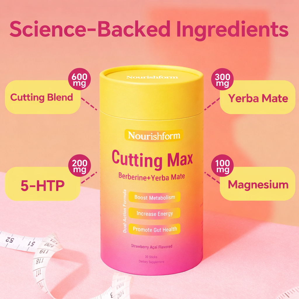 Nourishform Cutting Max – Metabolism & Appetite Support Formula