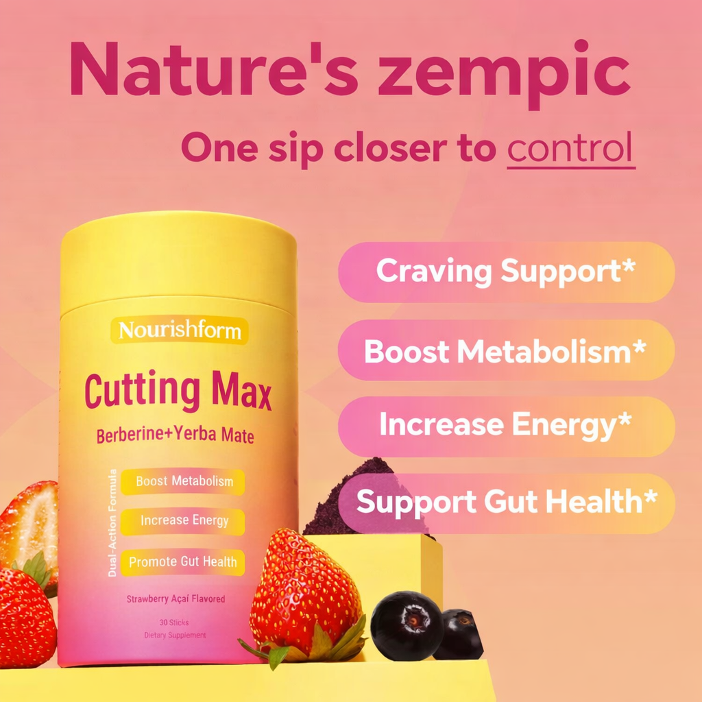 Nourishform Cutting Max – Metabolism & Appetite Support Formula