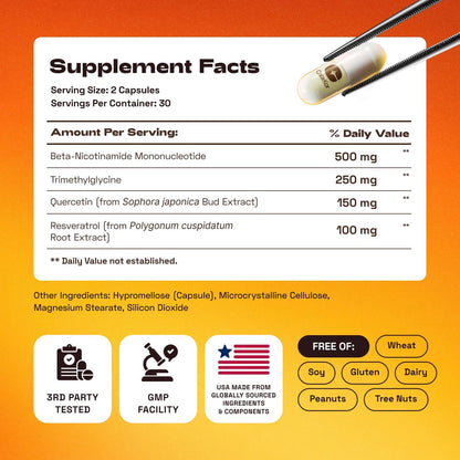 NMN 4-IN-1 COMPLEX: THE COMPLETE NAD+ SUPPORT FORMULA